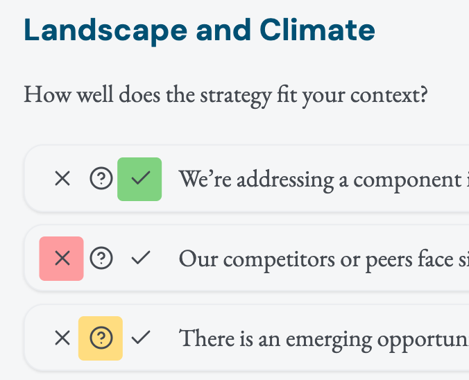 戦略評価ツール